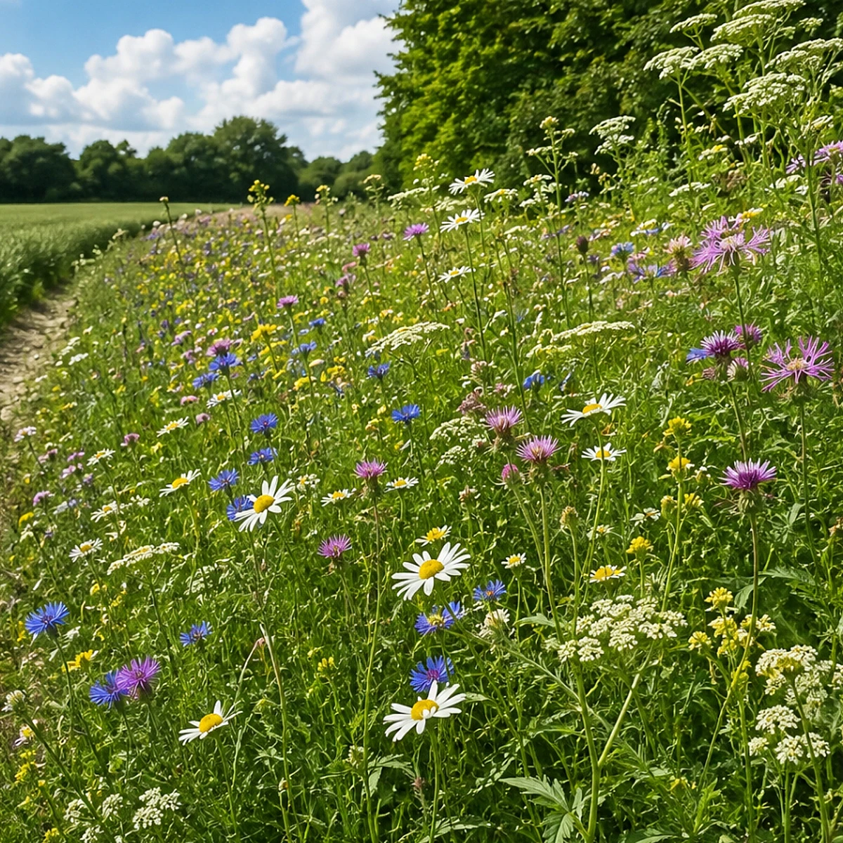 Flower Rich Field Margin Seed Mix – CSS AB8 / SFI IPM2 & CIPM2